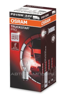 P21/5W 24V-21/5W (BАY15d) (вибростойкая+увелич.срок службы) Truckstar Pro 7537TSP