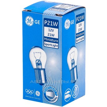 P21W 12V-21W (BA15s) (карт.уп.1шт. 10шт. в обл.) 37894 (1057) 1057